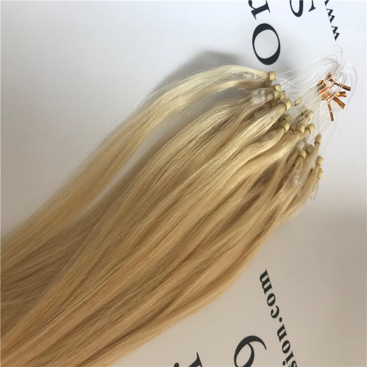 Blonde micro ring hair  H11